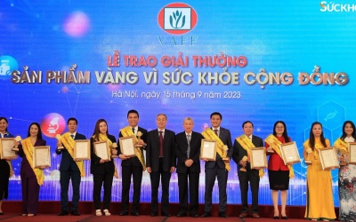 10 doanh nghiệp nhận Cúp vàng vì sức khỏe cộng đồng
