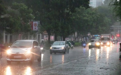 Mưa lớn xuất hiện khắp cả nước