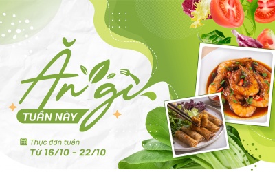 Gợi ý thực đơn tuần toàn món đưa cơm