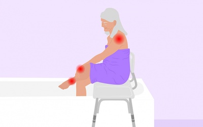 Thiết kế phòng tắm giúp người bệnh viêm khớp hoạt động dễ dàng