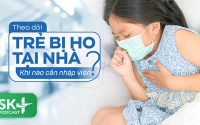 Podcast: Ho ở trẻ em khi nào cần nhập viện?