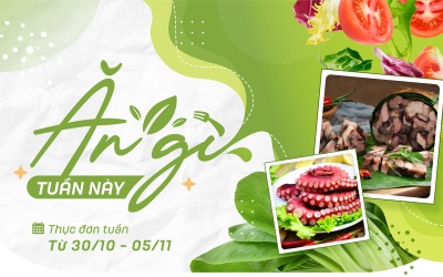 Lưu ngay thực đơn tuần vừa ngon vừa dễ làm tại nhà