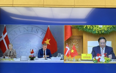 Việt Nam - Đan Mạch thiết lập Quan hệ Đối tác Chiến lược Xanh 