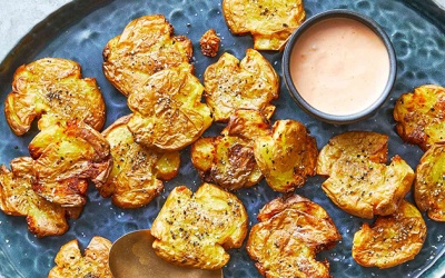 Dùng nồi chiên không dầu làm món khoai tây lạ miệng