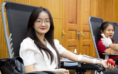 Phấn đấu tăng lực lượng hiến máu thường xuyên trong năm 2024