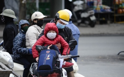 Không khí lạnh tăng cường, Bắc Bộ giảm nhiệt sâu