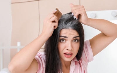 Những yếu tố khiến tóc bạc sớm