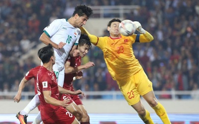 ĐT Việt Nam không thiếu sự tích cực ở trận thua Iraq