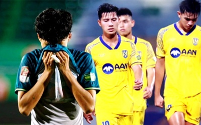 HAGL, SLNA lo dần về khả năng rớt hạng