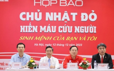 Dự kiến hơn 100.000 người tham gia Chủ Nhật Đỏ lần thứ 16