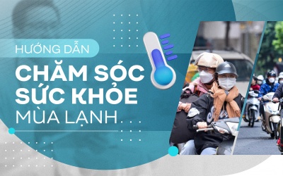 Các biện pháp bảo vệ sức khỏe trong thời tiết lạnh