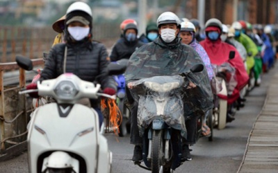 Bắc Bộ đón không khí lạnh gây mưa rét, nhiệt độ giảm nhanh