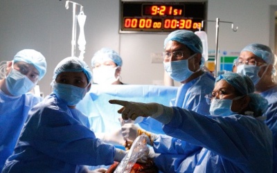 'Cân não' can thiệp tim trong bào thai tại Bệnh viện Từ Dũ