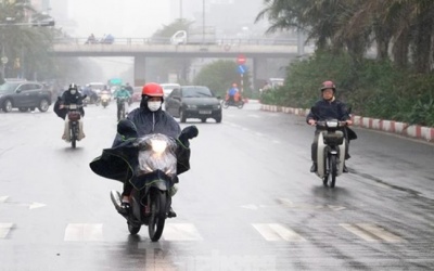 Bắc Bộ mưa rét cuối tuần, Nam Bộ oi bức