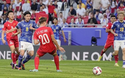 Nhật Bản 4-2 Việt Nam: Vẫn đáng khích lệ