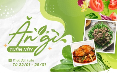 Gợi ý thực đơn cơm nhà các món cho cả tuần