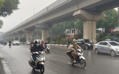 Đầu tuần, mưa rét bao trùm Bắc Bộ