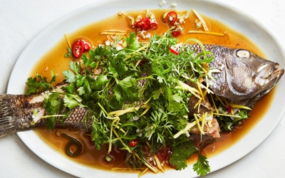 Món cá hấp cho năm mới 'hóa rồng'