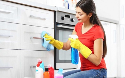 Hướng dẫn vệ sinh nhà bếp sau Tết