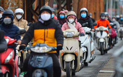 Bắc Bộ rét tê tái cả ngày, Nam Bộ nắng diện rộng