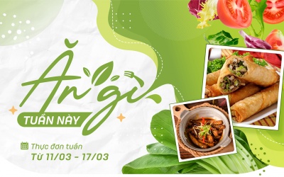 Gợi ý thực đơn cơm tối cả tuần toàn món ngon 