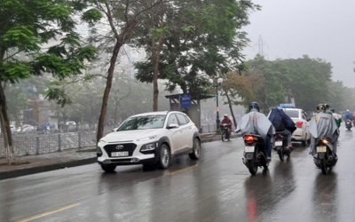 Bắc Bộ chuyển mưa lạnh, Nam Bộ nắng gắt