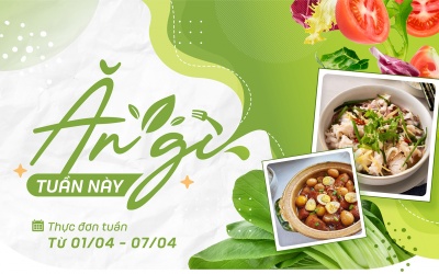 Thực đơn tuần mới: Trổ tài làm ếch kho xì dầu, mực xào gừng đãi cả nhà!