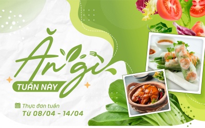 Gợi ý 7 thực đơn cơm tối trong tuần cho các bà nội trợ