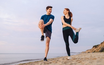 Giãn cơ đúng cách trước khi tập thể dục