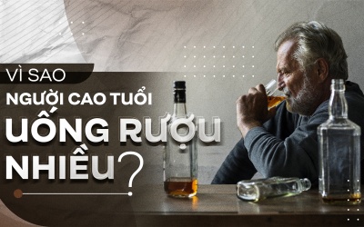 Vì sao người cao tuổi uống rượu nhiều?