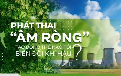 Phát thải 'âm ròng' tác động thế nào tới biến đổi khí hậu?