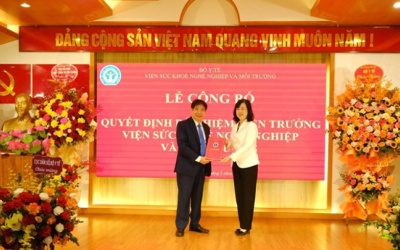 Y tế tuần: Viện Sức khỏe nghề nghiệp và Môi trường có Viện trưởng mới