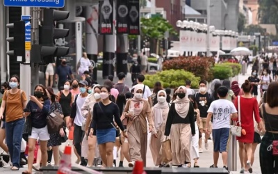 Singapore đối mặt với làn sóng COVID-19 mới