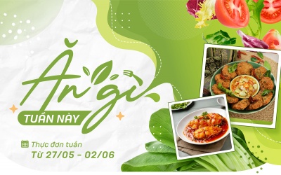 Thực đơn ngon miệng cho các bữa tối trong tuần