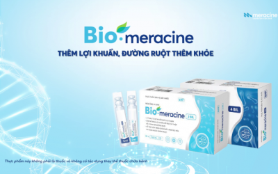 Công ty Cổ phần Dược phẩm Meracine ra mắt TPBVSK men ống vi sinh mới Bio-meracine