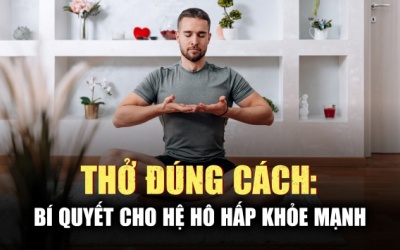 Cải thiện sức khỏe từ việc thở đúng cách