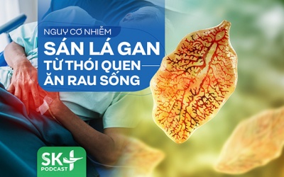 Podcast: Nguy cơ nhiễm sán lá gan từ thói quen ăn rau sống