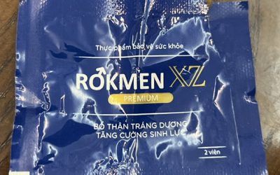 Cảnh báo sản phẩm TPBVSK bổ thận tráng dương Rokmen XZ Premium