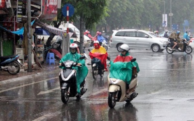 Bắc Bộ mưa to, vùng núi đề phòng lũ quét và sạt lở đất