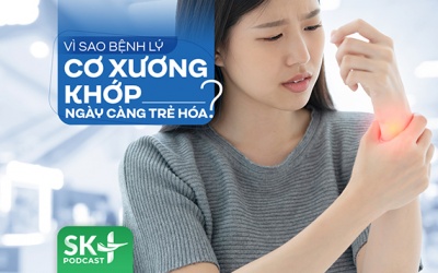 Podcast: Vì sao bệnh lý cơ xương khớp ngày càng trẻ hóa?