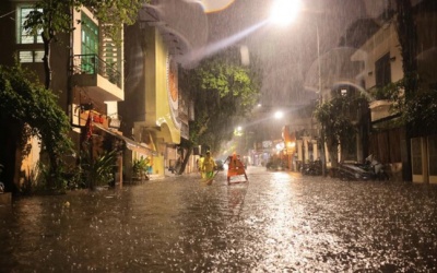 Bắc Bộ tiếp tục mưa dông, tập trung vào đêm và sáng sớm