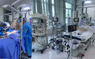 Áp dụng thành công nhiều kỹ thuật phức tạp vào điều trị ca bệnh nguy kịch