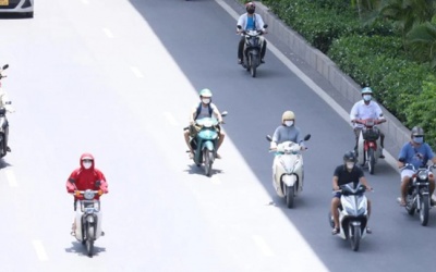 Nắng nóng gia tăng tại Bắc Bộ và Trung Bộ