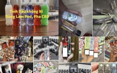 Cảnh báo chất cấm trong thuốc lá điện tử