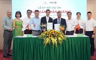 Vinalink Group hợp tác cùng Công ty Bảo hiểm BIDV ra mắt sản phẩm “bảo hiểm tai nạn con người” 