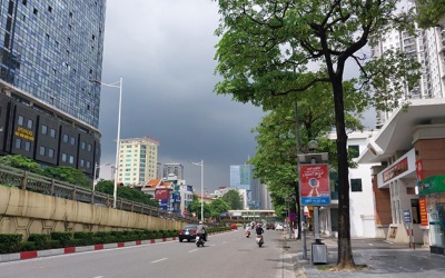 Cảnh báo mưa dông cục bộ nhiều khu vực 