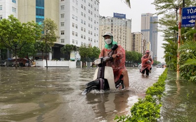Nhiều nơi tại Bắc Bộ tiếp tục mưa lớn