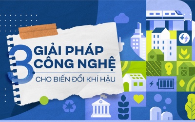 3 giải pháp công nghệ cho biến đổi khí hậu