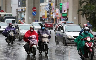 Bắc Bộ mưa lớn tập trung về chiều tối và đêm