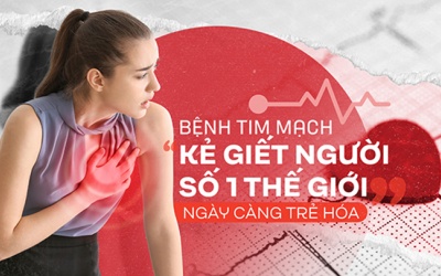 Bệnh tim mạch – “Kẻ giết người số 1 thế giới” ngày càng trẻ hóa